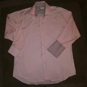 Button down men's shirt with french cuffs